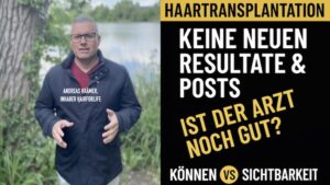 Haartransplantation: Keine neuen Ergebnisse & Postings - ist der Arzt jetzt schlec?hter