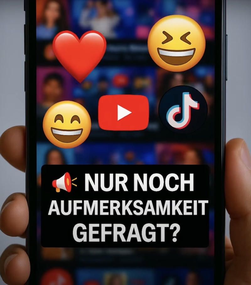 Social Media ständige Aufmerksamkeit